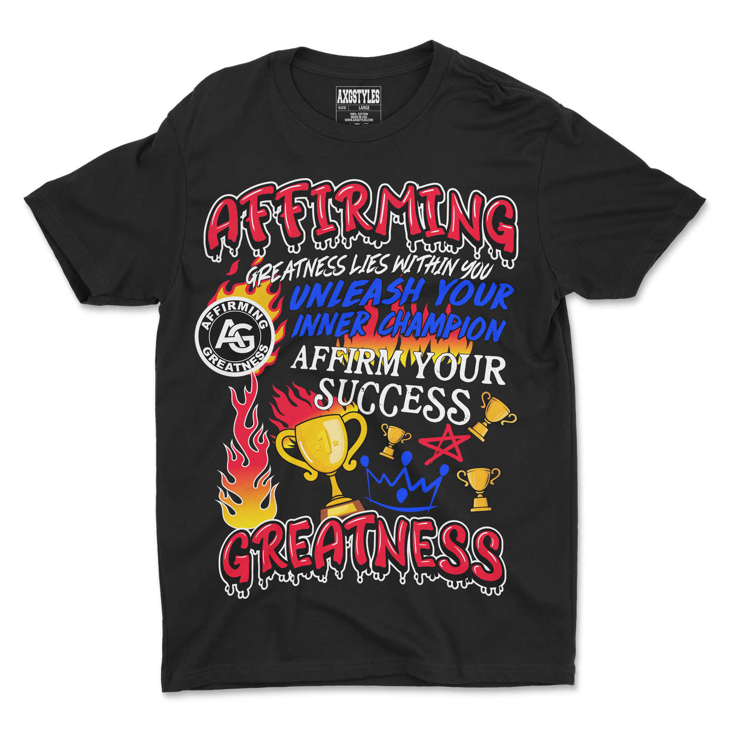 "AFFIRMING GREATNESS SCRIBBLE"