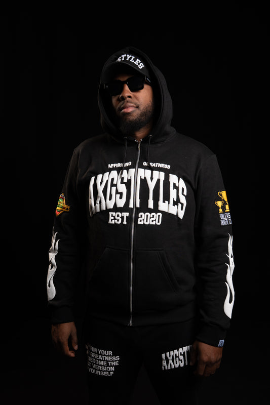 "TRUST IN YOURSELF" HOODIES (BLACK/WHITE)